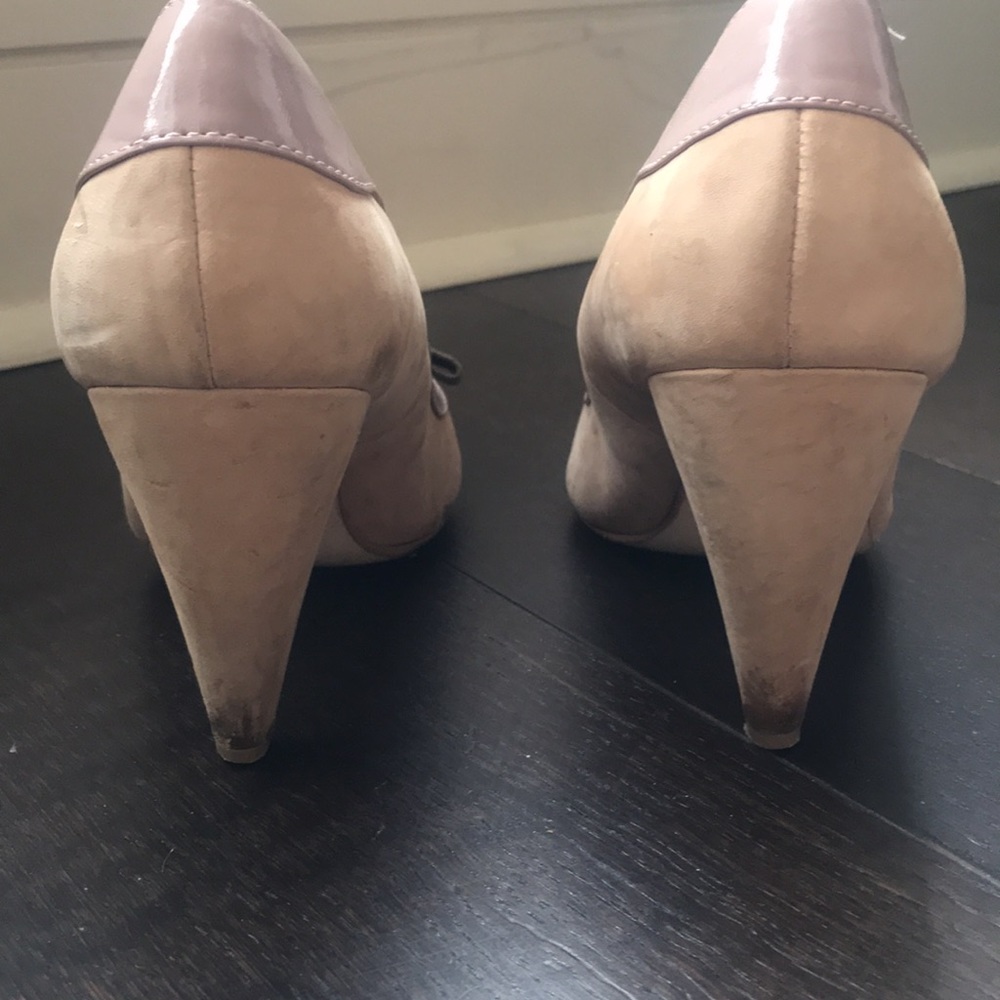 Seychelles suede bow heel 7.5 - Picture 4 of 7